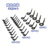 Rod Guides, Single-Foot Guide, Stainless Steel Fishing Rod, DIY Replacement,