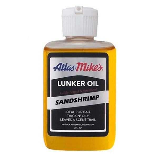 Atlas Mike's 7018-8 Glo Scent Bait Oils, Sand Shrimp, 8 oz