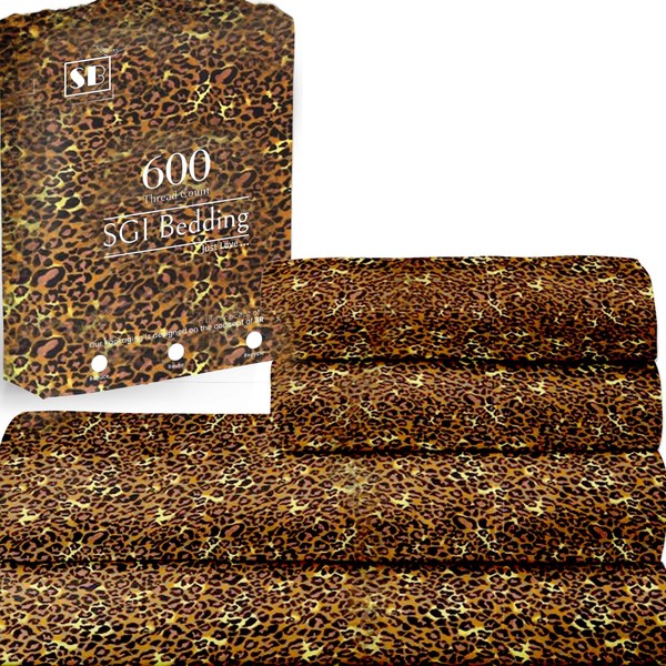 SGI bedding 600 Thread Count 4 Piece 100% Egyptian Cotton