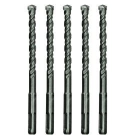 HF SDS-Plus Drill Bit 3/8" x 8" Rotary Hammer Bit Carbide Tip Drill Concrete-5Pcs