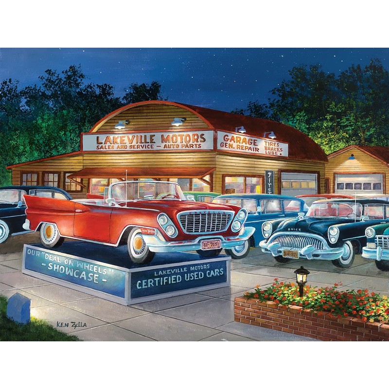 SUNSOUT INC - Wheelers and Dealers - 500 pc Jigsaw