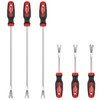 TOOLEAGUE 6Pcs Heavy Duty Trim Removal Tool,Upholstery Trim Panel Removal