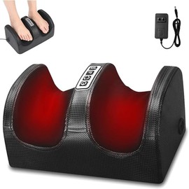 Masajeador Eléctrico Portátil para Pies, Piernas y Brazos con Rodillos de Relajación, Vibración y Terapia de Presión para Aliviar la Tensión Muscular y Mejorar la Circulación