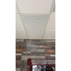 2' x 4' White Plastic Perforated Tile
