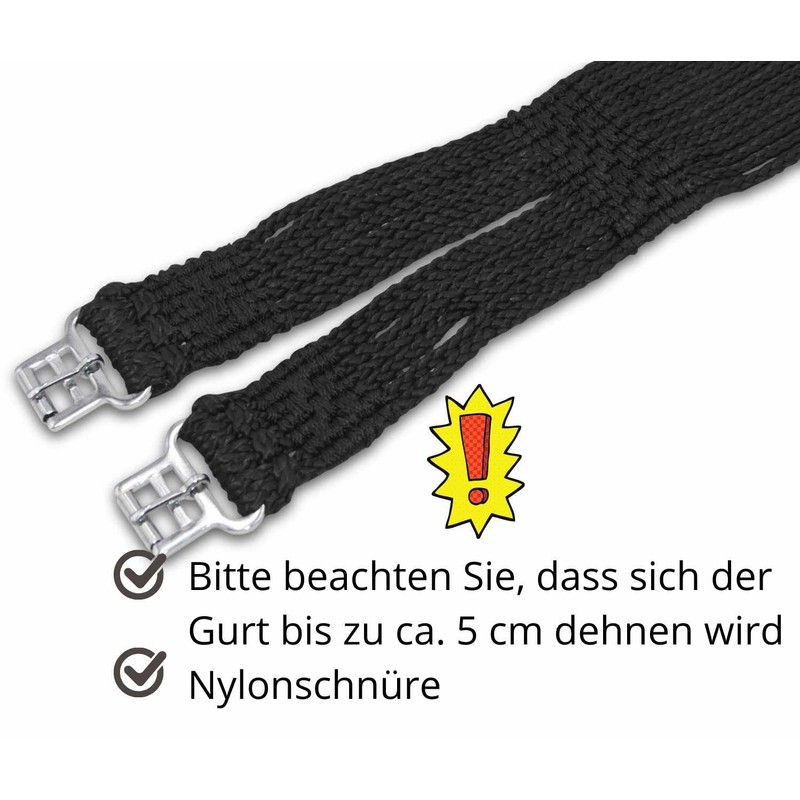 Reitsport Amesbichler Saddle Cord Strap Nylon Saddle Girth for Horses