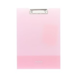 Sunstar Stationery Clipboard, A4 Size, Mitte, Apricot Pink, S4141253