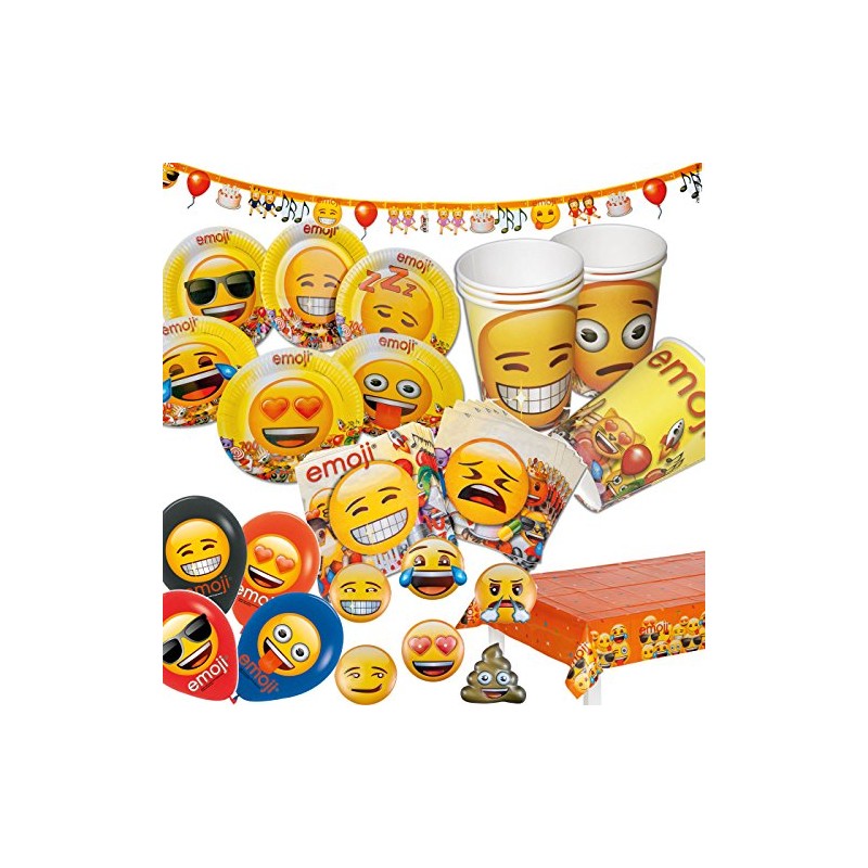 Happy People 15962 Emoji 33 x 33 cm Lunch Napkins,