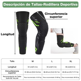 Set de 2 Rodilleras Deportiva, Rodilleras para Gym Protección Articular