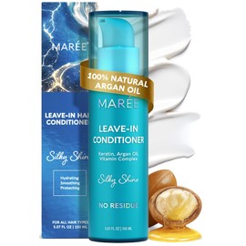MAREE Leave-In Conditioner Hair Gloss for Dry Damaged Hair 2 PACK, Leave-In Conditioner for Curly Hair, Color Treated