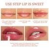Instant Volumizing Lip Plumper Gloss - Hydrating, Moisturizing Clear Lip