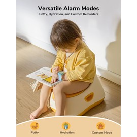 Potty Training Watch, Upgrade Rechargeable Potty Reminder Device for Boys & Girls, Digital Toddler Watch with Countdown/Music/Alarm Clocks/Vibration Reminder, Remind Toddler to Go to The Toilet （Blue）