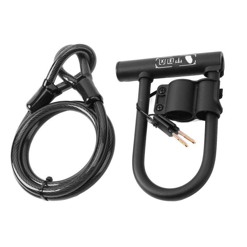 Bike U Lock Waterproof Rustproof Bike Heavy Duty High Security