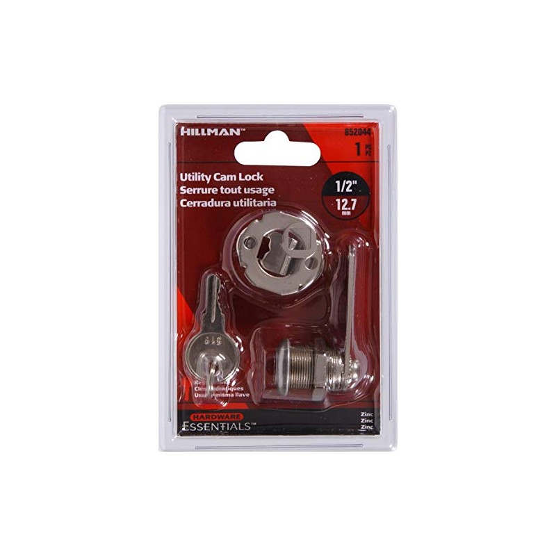 Hardware Essentials 852044 Keyed Door and Utility Cam Door Locks