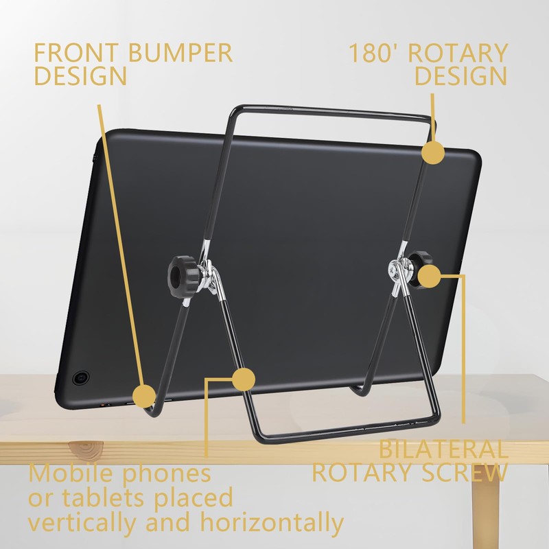 18 Pack Adjustable Easel Stand, 2 size Wire Foldable Book