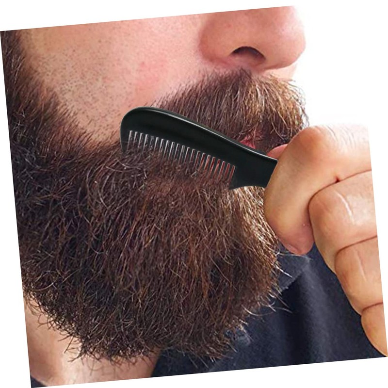 VICASKY Men's Beard Comb Set 10pcs Compact Combs for Beard