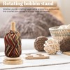 Callstick Yarn Holder, Rotating Frame, Vertical Yarn Storage, Tissue Holder,