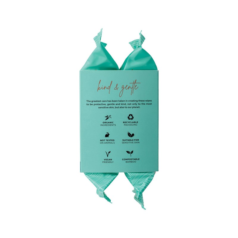 Wotnot Naturals All Natural Face Wipes Sensitive x 25 Pack