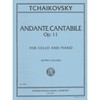 Tchaikovsky, Pyotr Ilyich - Andante Cantabile, Op 11 For Cello