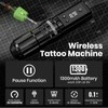 Wormhole Tattoo 60Pcs Aluminum Tattoo Gun Wireless Tattoo Kit with