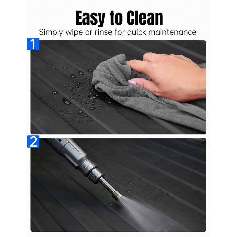 Rubber Bed Mat Liner for Polaris Ranger XP 1000/Ranger 1000