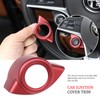 TOYCIDFG Car Engine Start Stop Button Frame Cover Trim Compatible