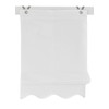 Kutti Olivia Roman Blind with Eyelets Grey / White /