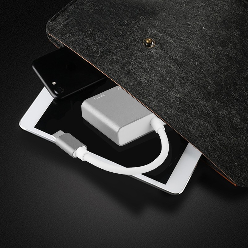 Aluminum Alloy Universal 3 In 1 MultiFunctional TypE C 3.0