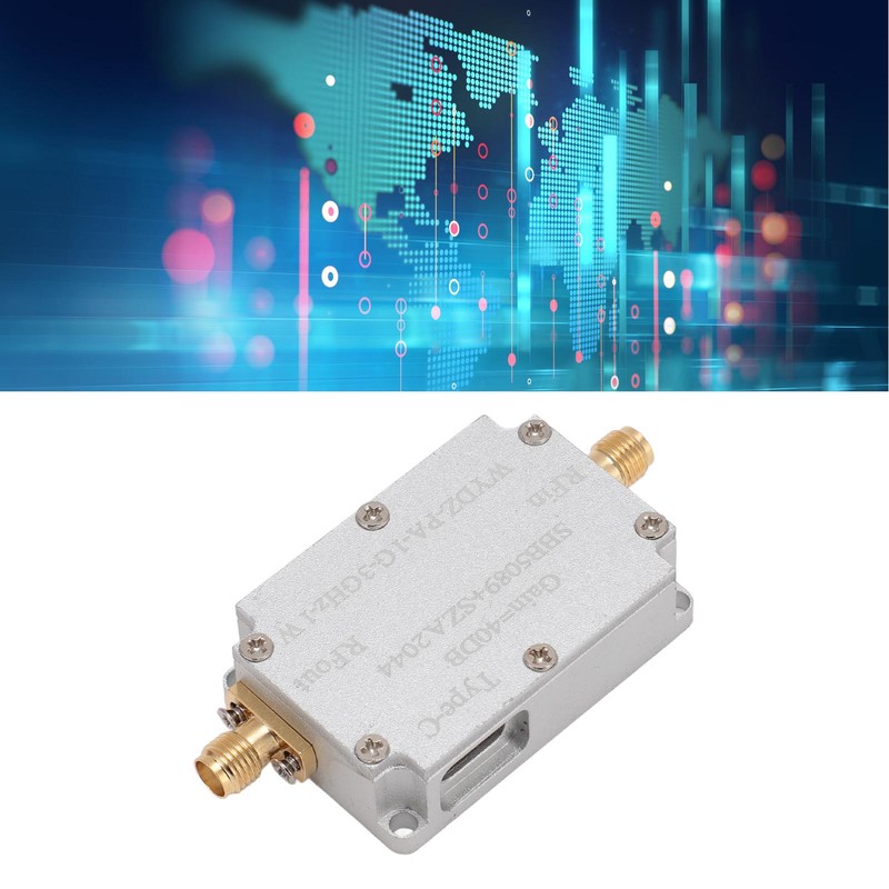 RF Power Amplifier 1G to 3GHz 40dB High Gain 1W