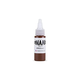 Dynamic Permanent Tattoo Ink 1oz (Brown)