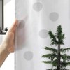 Sanzugh Christmas Shower Curtain, Winter Pine Tree Snowflake Farmhouse Fabric