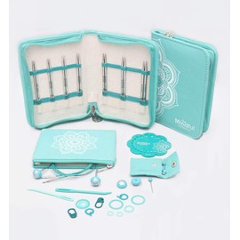 Knitter's Pride-Mindful Interchangeable Lace Needles Set 5"-Believe Sizes 2.5/3mm to 8/5mm -KP250303