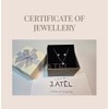 Tears Simulette Diamond Silver 3-Part Necklace and Earrings SET Tears