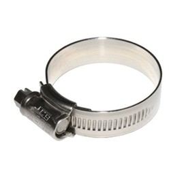 2 x JCS HI-GRIP HOSE CLIPS SIZE 40 STAINLESS STEEL 30-40mm JUBILEE TYPE 1X