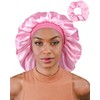 Satin Bonnet for Sleeping, Silk Cap, Sleep Cap for Curly
