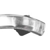 Pair of Rearview Wing Mirror Indicator Lens Turn Signal Light