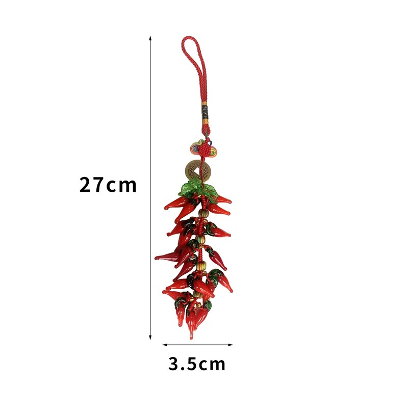 YISHUI HP0164 Feng Shui Goods, Chili Pepper, Amulet, Ornament, Pray