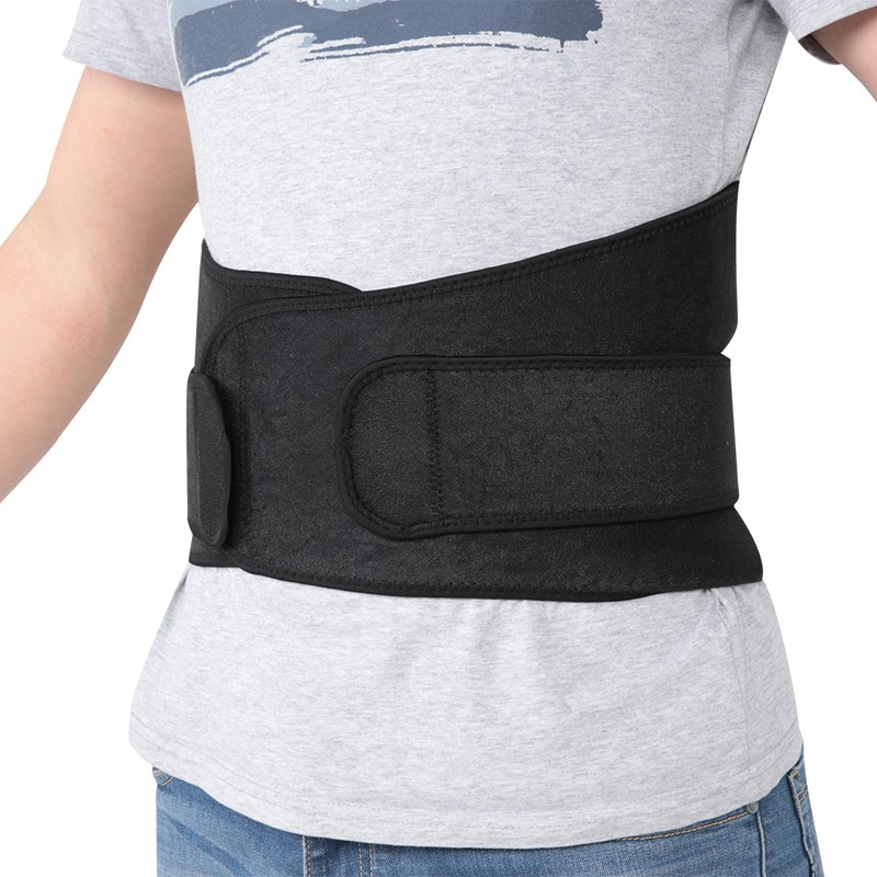 Belt Adjustable Waist Support Brace Fitness Gym Lumbar Back Waist