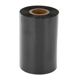 Thermal Transfer Ribbon Wear Resistant Anti Static Printer Ribbon Black 100mm X 300m for Electronic Product Labeling