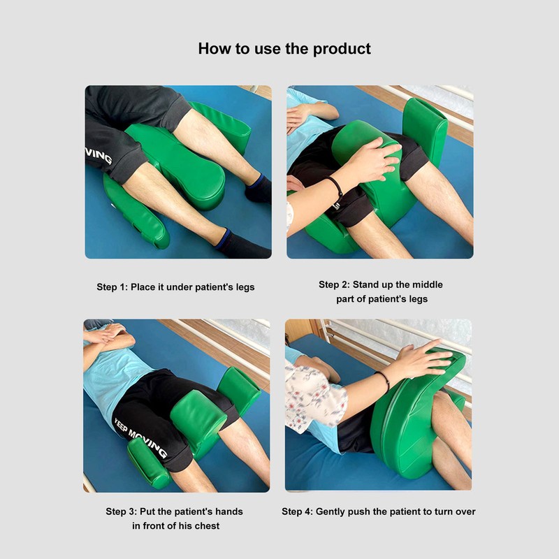 Patient Turning Device Bedridden Elderly Turnover Device Multifunctional PU Leather