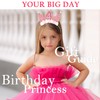 SuPoo 4th Birthday Decorations for Girls - Princess Tiara Headband,