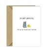 Funny Thank you Card - I'm very grateful - Cute