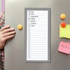 4 Pack Magnetic Notepads for Refrigerator，200 Sheets Grocery List Large
