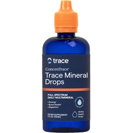 Trace Minerals ConcenTrace Drops 118 ml - Balance de electrolitos - Energía física - Hecho en USA