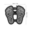 Rechargeable EMS Foot Massage Pad Foldable Adjustable Foot Massager Stimulator