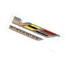 V-Blackwing Emblem V-Series Black Out Black Wing Badge V Logo
