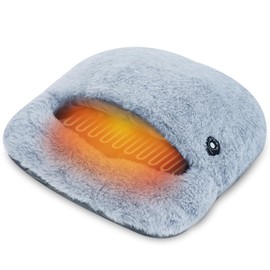 Aceshop Electric Heated Foot Warmers, Upgraded Electric Feet Warmer Built in USB Charging Electric Heated Foot Warmers with 3 Temperatures USB Charging Feet Warmer with Anti-Slip Sole for Women Men