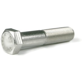 3/8-16 x 1 1/2 Hex Head Bolts, Stainless Steel Grade 316 Hex Head Cap Screws, Partially Threaded 1 inches of Thread, Coarse Thread, Thread Diameter: 3/8 inch, Length: 1 1/2 inches (Quantity: 100)