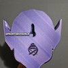ONI WALL MASK - Color: Purple & black