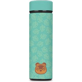 Controller Gear 17 oz Vacuum Insulated Stainless Steel Water Bottle Animal Crossing Teal Leaves