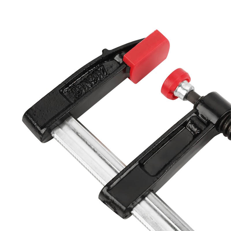 2Pcs Heavy Duty F Clamps Woodworking Bar Clips Quick Slide